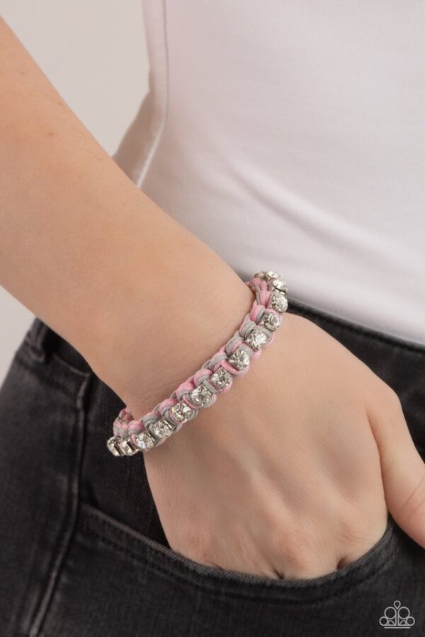 Paparazzi Bracelet ~ The Next Big STRING - Silver