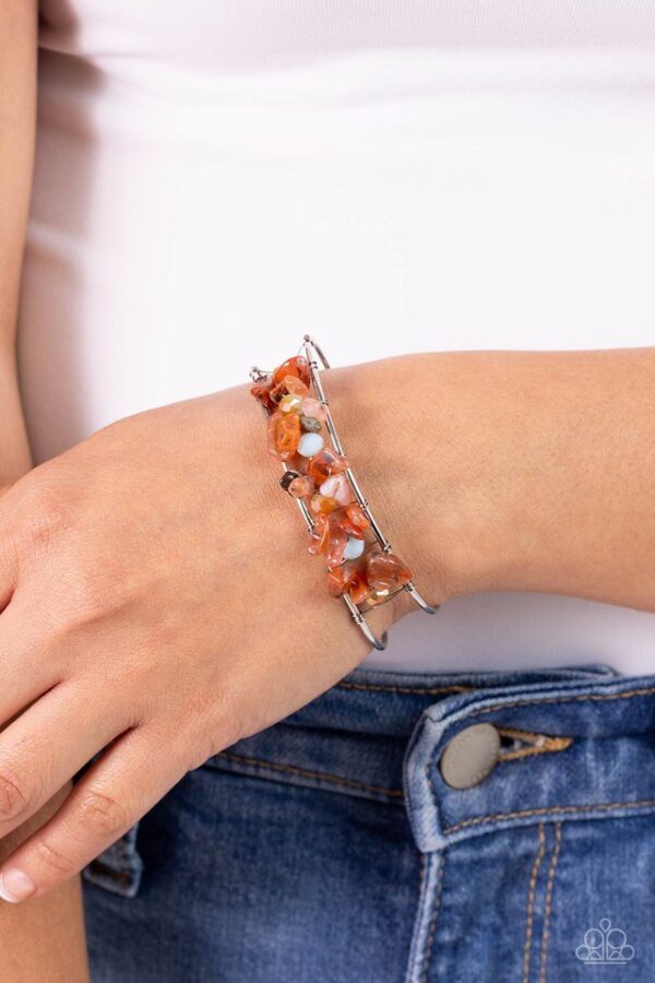 Paparazzi Bracelet ~ Handcrafted Headliner - Orange