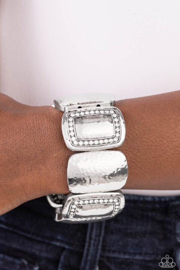 Paparazzi Bracelet ~ Refined Radiance - White