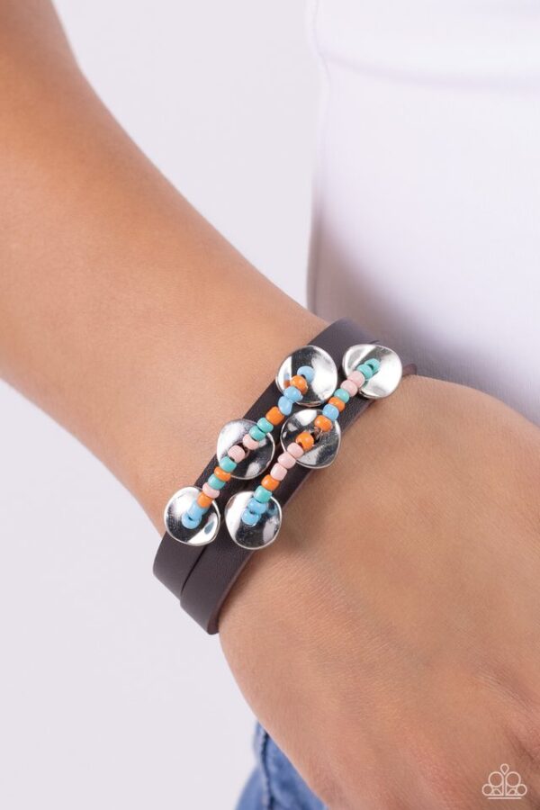 Paparazzi Bracelet ~ Social Sashay - Blue