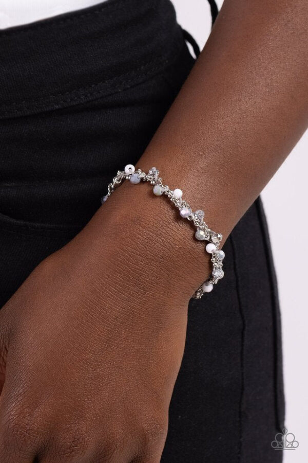 Paparazzi Bracelet ~ Show-Stopping Sass - Silver