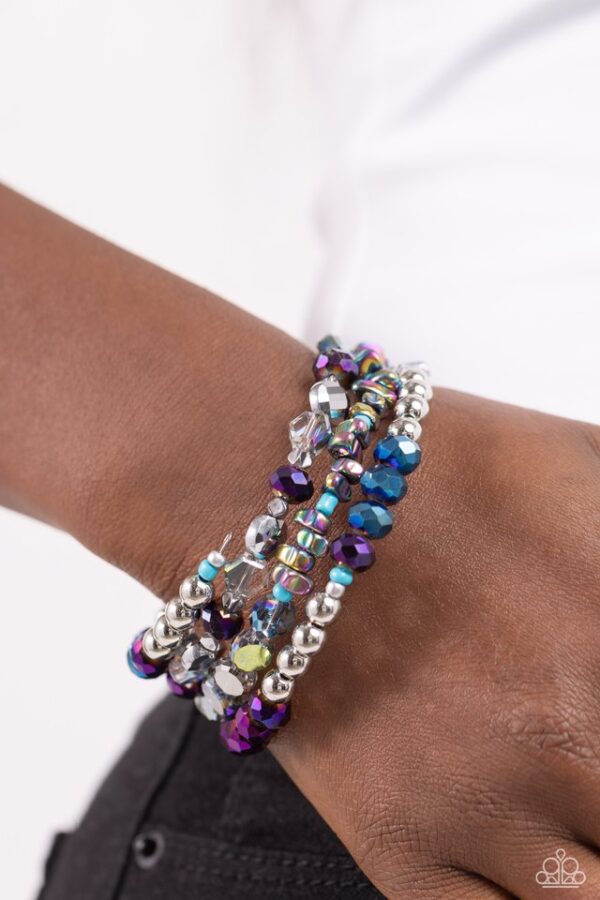 Paparazzi Bracelet ~ Impressive Infinity - Multi