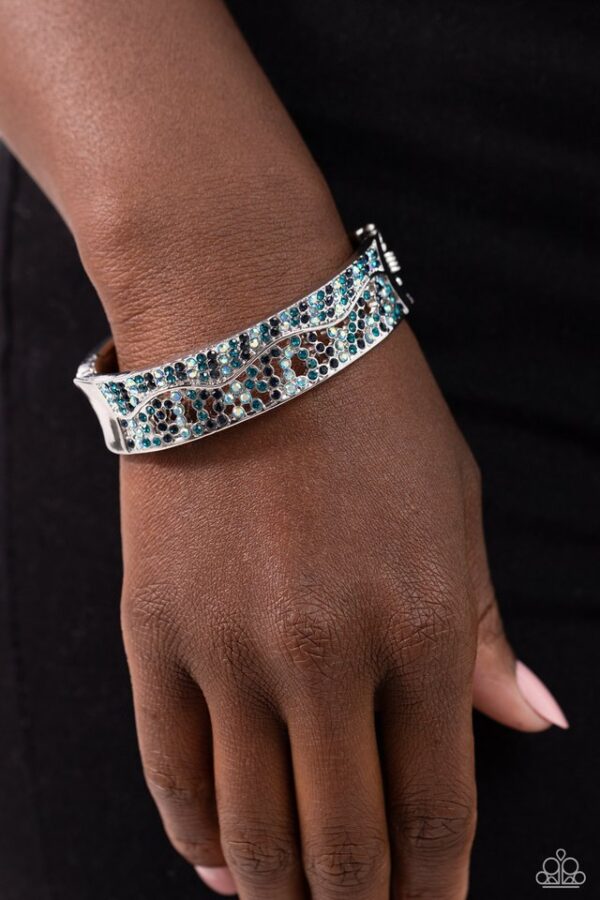 Paparazzi Bracelet ~ Wavy Whimsy - Blue