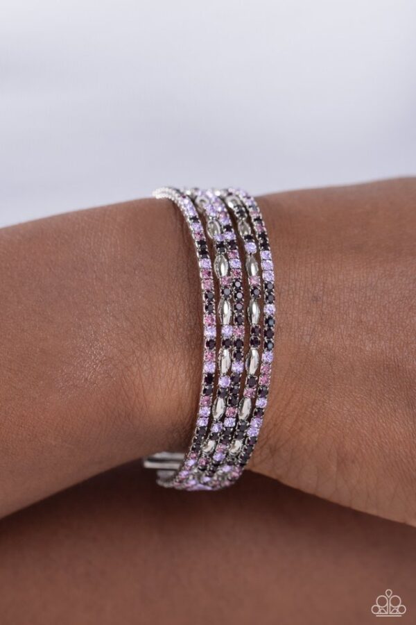 Paparazzi Bracelet ~ Endless Energy - Purple