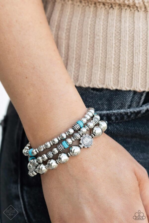 Paparazzi Bracelet ~ Garden Party Passion - Blue