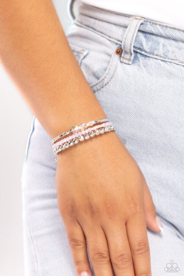 Paparazzi Bracelet ~ Boundless Behavior - Pink