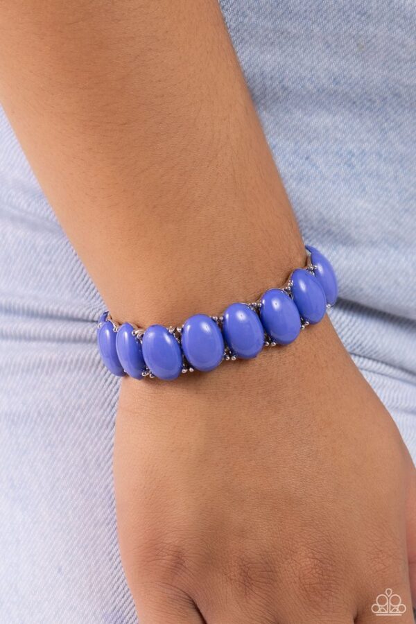 Paparazzi Bracelet ~ Starting OVAL - Blue