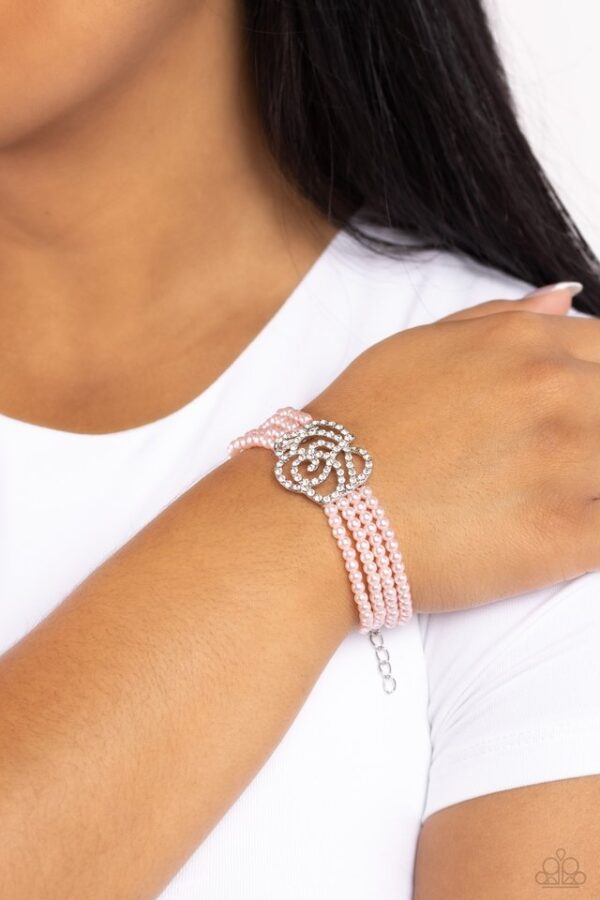 Paparazzi Bracelet ~ Regal Rose - Pink