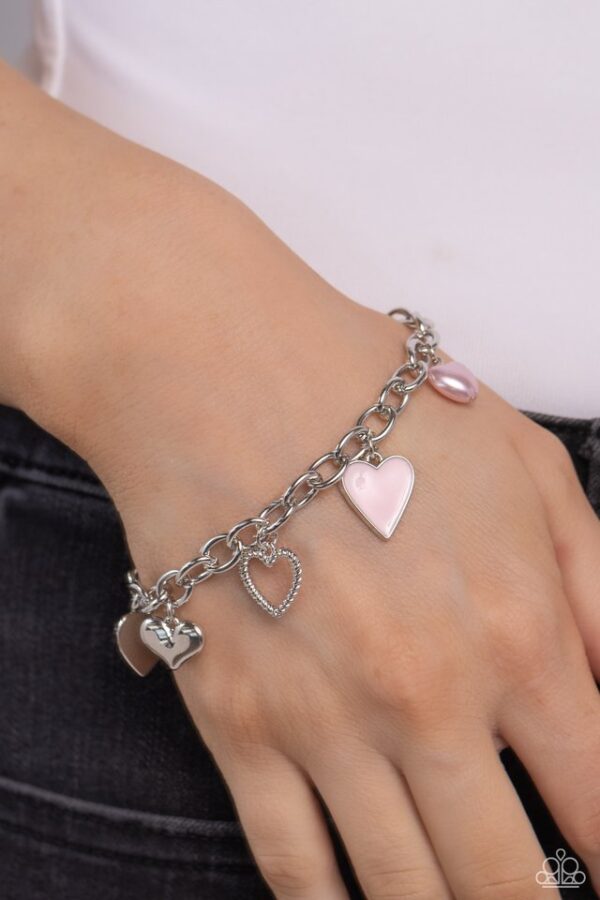 Paparazzi Bracelet ~ Diverse Dalliance - Pink