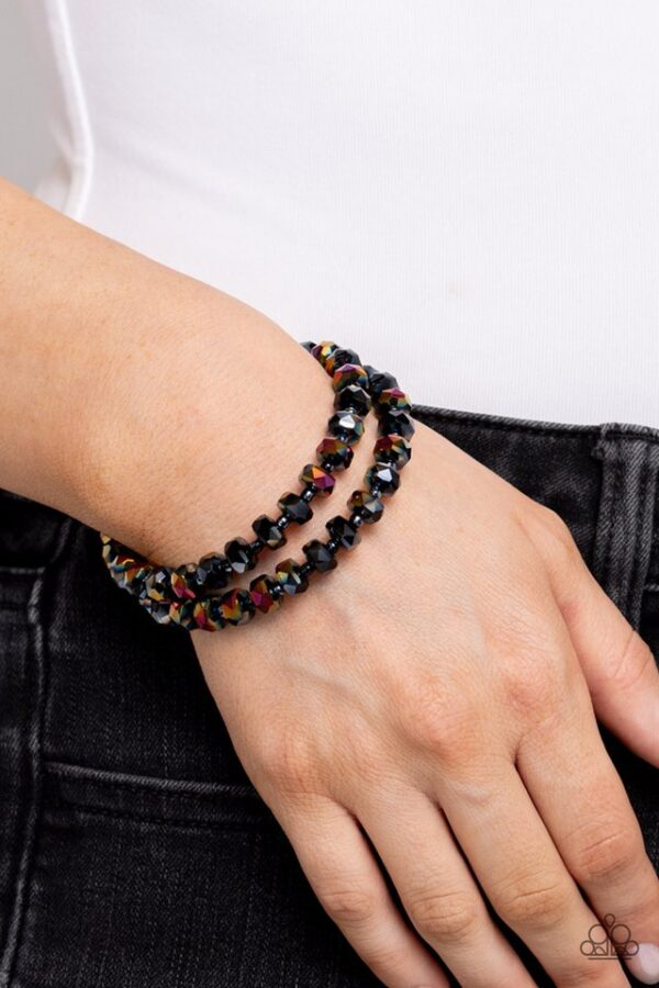 Paparazzi Bracelet ~ Seriously Stellar - Black