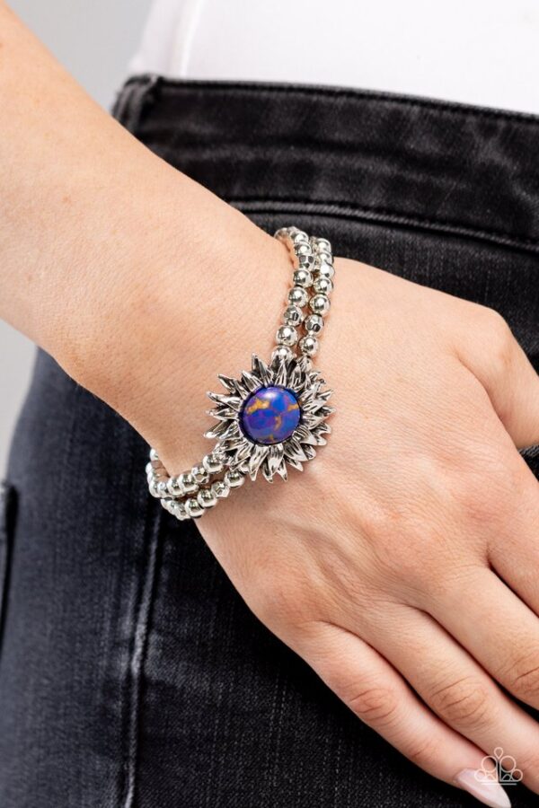 Paparazzi Bracelet ~ Sunflower Serenity - Purple