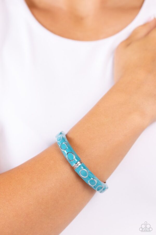 Paparazzi Bracelet ~ Delightful Diversion - Blue