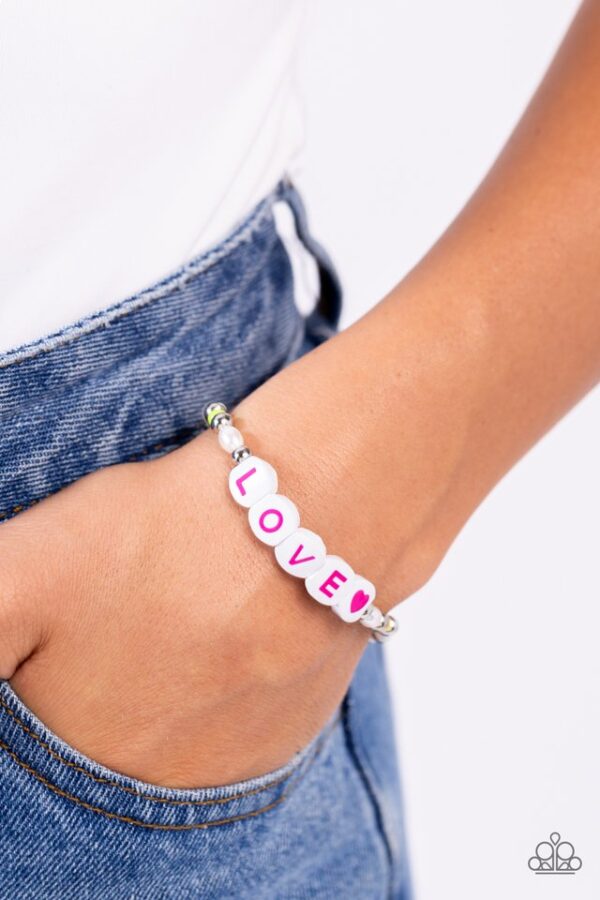 Paparazzi Bracelet ~ Love Language - Multi