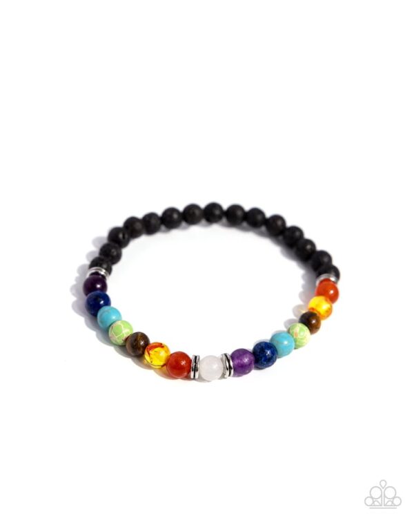 Paparazzi Bracelet ~ LAVA Will Find a Way - Multi