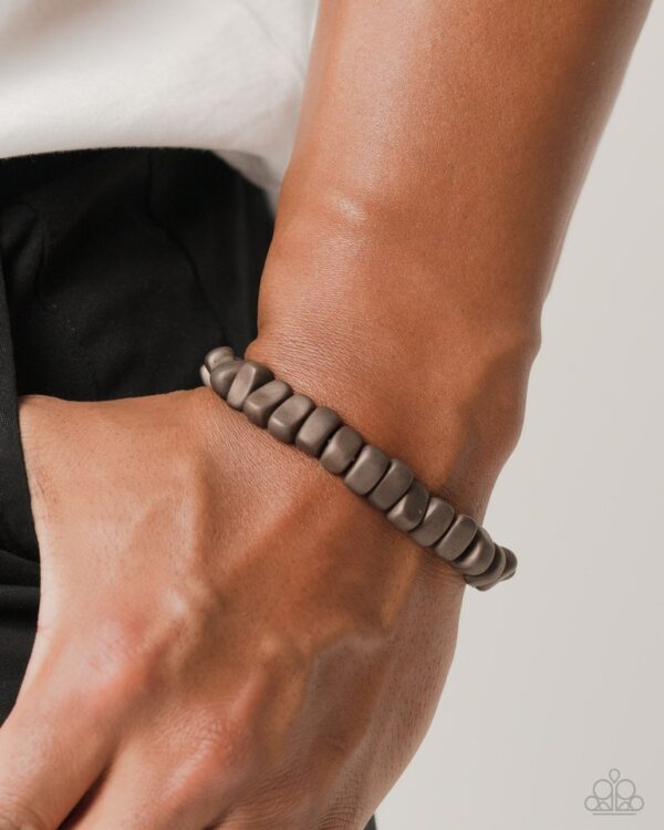 Paparazzi Bracelet ~ Matte Motivation - Brown