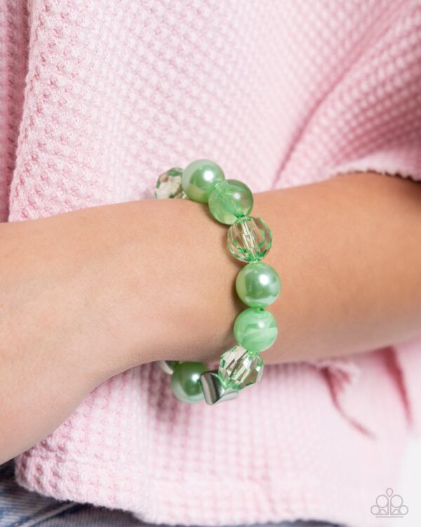 Paparazzi Bracelet ~ Plentiful Pigment - Green