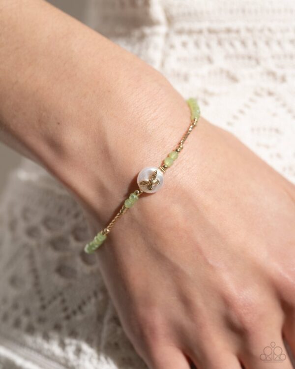 Paparazzi Bracelet ~ Aerial Actress - Green